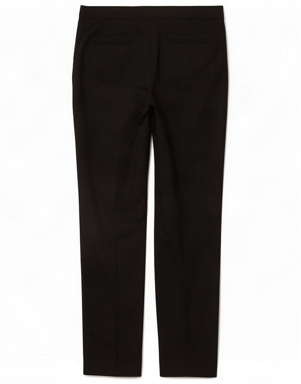 Massimo Dutti Damen Tapered Casual Hose W24 L27 Schwarz