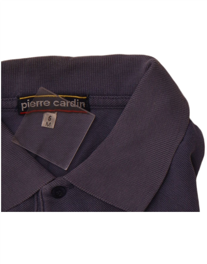 PIERRE CARDIN Herren-Poloshirt, mittelmarineblaue Baumwolle