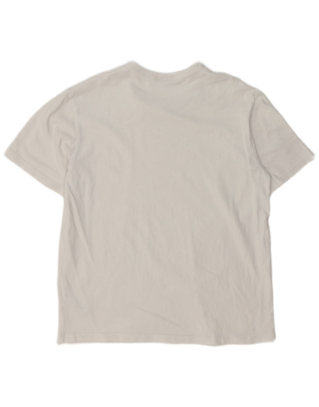 ZARA Herren T-Shirt Top Mittelweiße Baumwolle