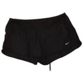 NIKE Damen Dri Fit Sport Shorts UK 14 Medium Schwarz