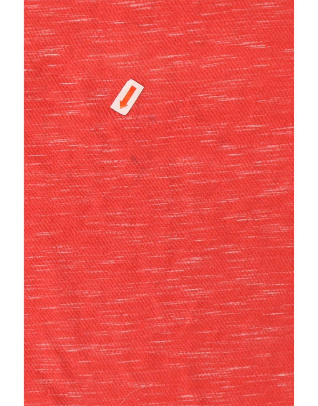 SUPERDRY Herren-Trägershirt aus mittelrot gesprenkelter Baumwolle