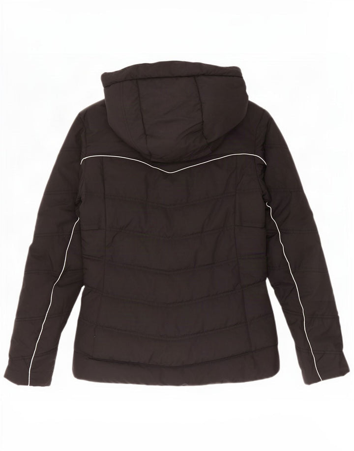 Wed'Ze Wattierte Damenjacke mit Kapuze UK 10 Small Black