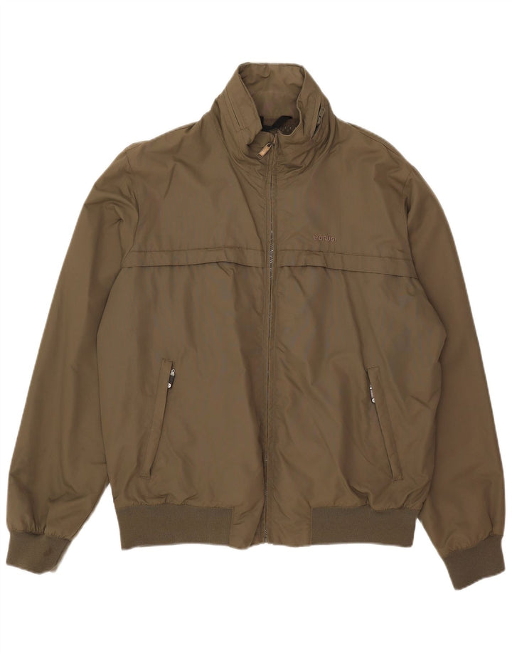 Brugi Herren Bomberjacke IT 52 XL Khaki Nylon