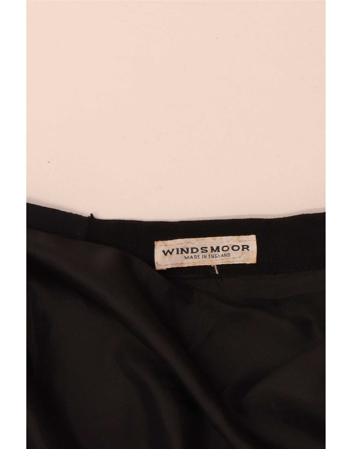 Windsmoor Damen Faltenrock W30 Medium Schwarz