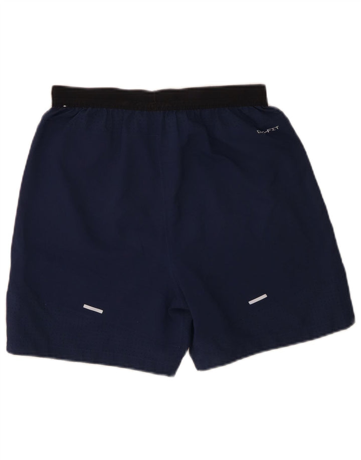 Nike Dri Fit Sportshorts für Jungen, 13–14 Jahre, marineblaues Polyester