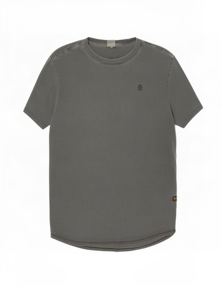 G-Star Herren T-Shirt-Oberteil aus mittelgrauer Baumwolle