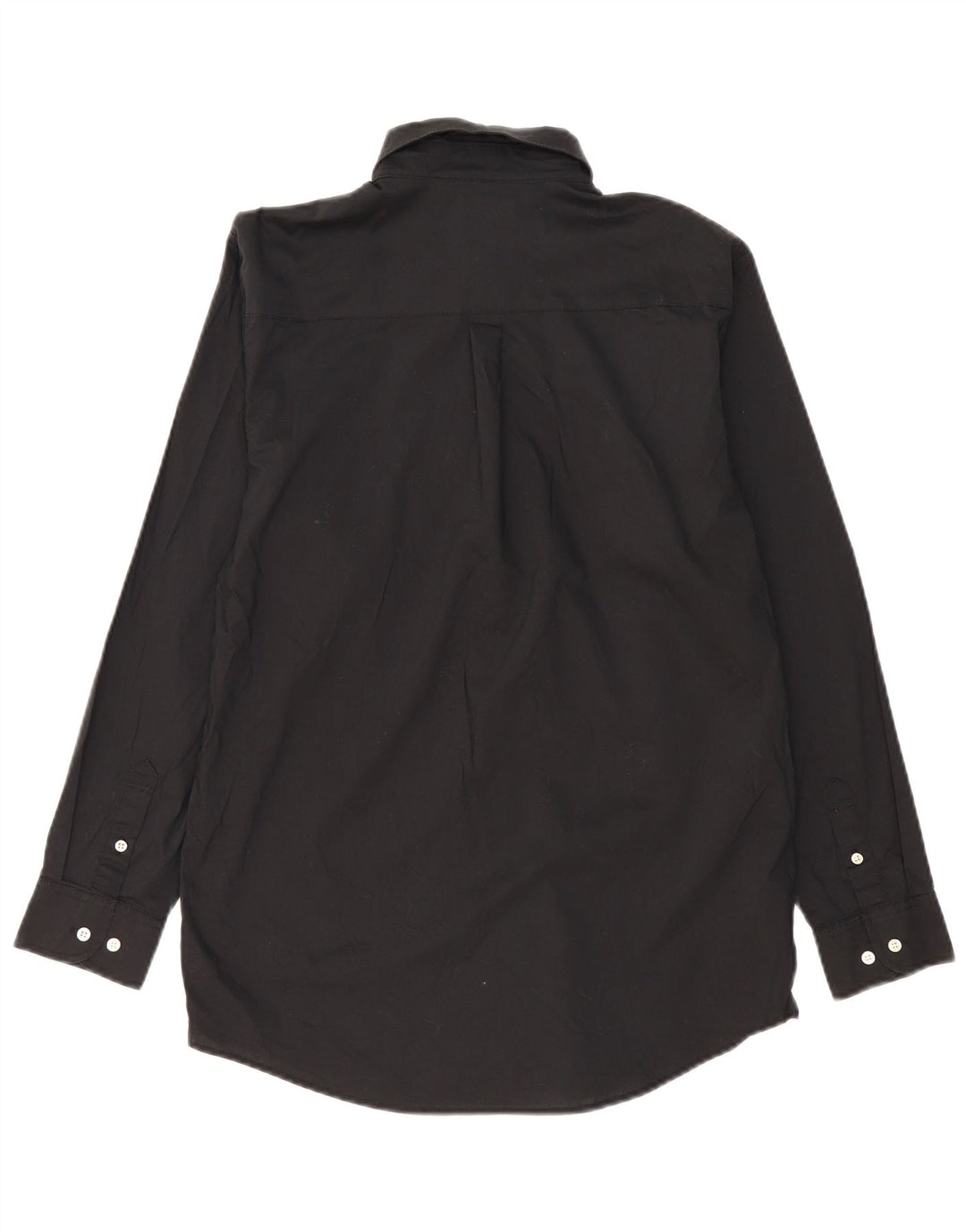 Chaps Jungen-Hemd, 15–16 Jahre, XL, schwarze Baumwolle