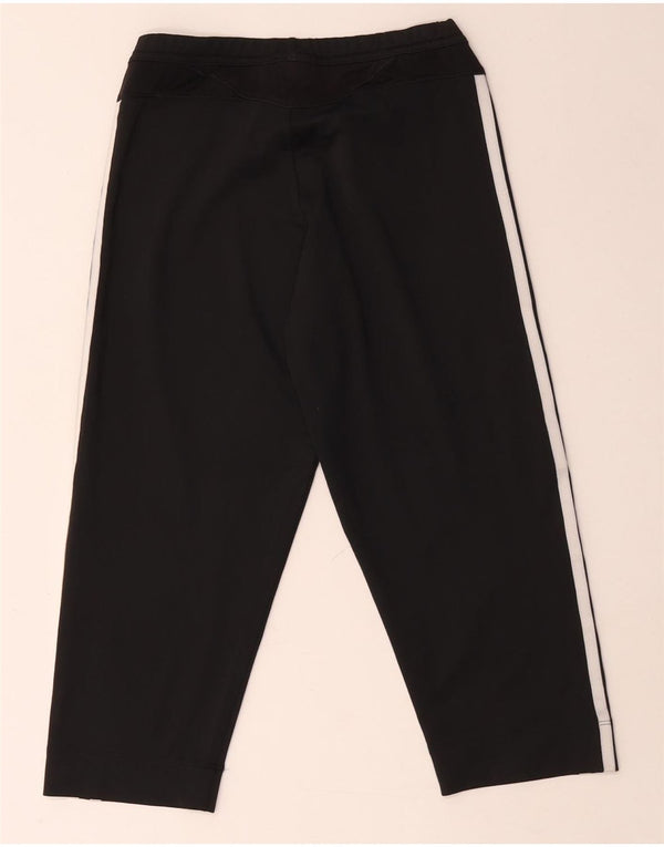 Adidas Damen Clima 365 Capri Trainingshose UK 12 Medium Schwarz