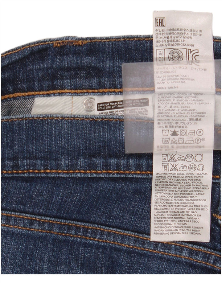 Levi's Herren Straight Jeans W33 L30 Blaue Baumwolle