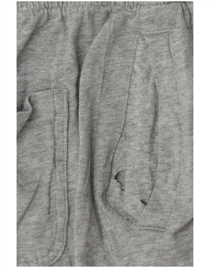 NIKE Herren-Sportshorts aus mittelgrauer Baumwolle