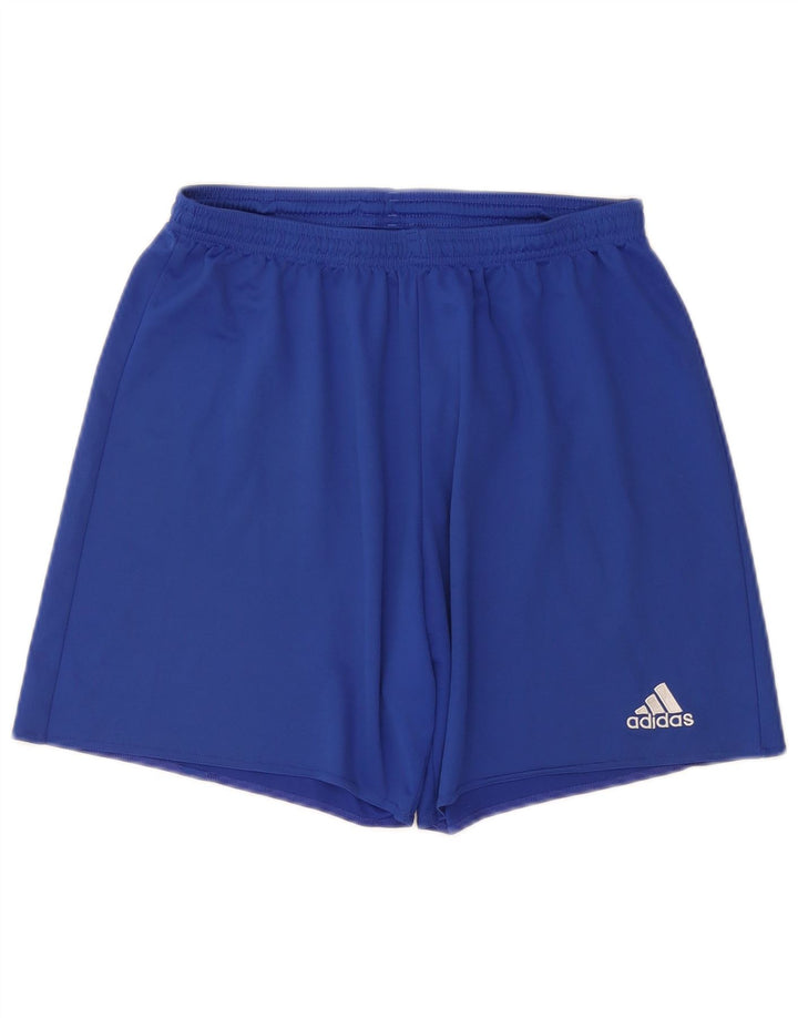 Adidas Herren Climalite Sport Shorts Large Blau Polyester