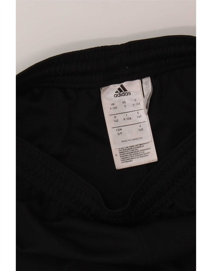 Adidas Jungen Climalite Sportshorts 9–10 Jahre, schwarzes Polyester