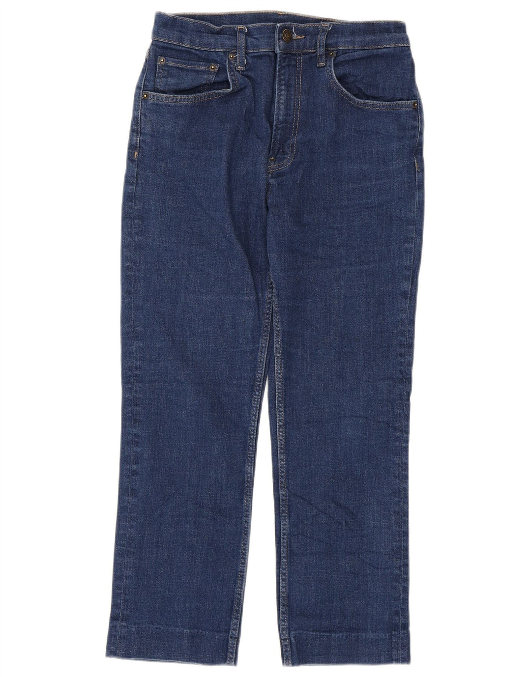 Kurze Jeans von Zara für Damen, EU 40, mittelgroß, W30, L25, Blau