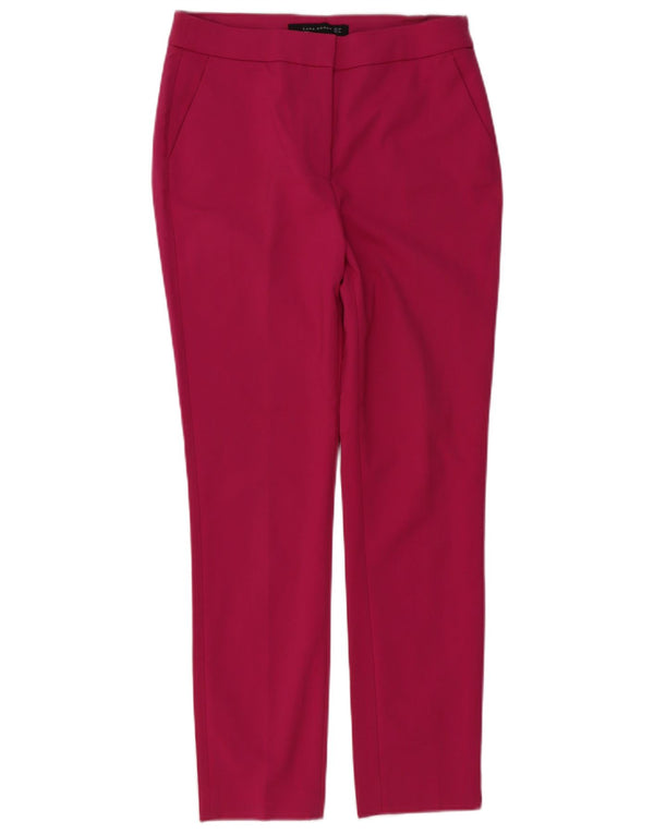 Zara Slim Chino-Hose für Damen, EU 38, Größe S, W28, L28, Rosa