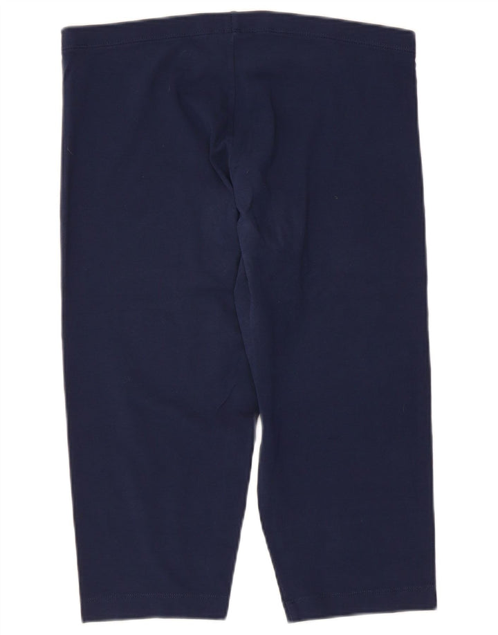 Champion Capri-Leggings für Damen, UK 18, XL, Marineblau, Baumwolle