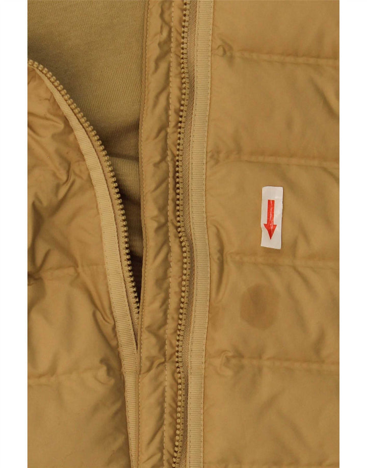 Adidas Herren-Bomberjacke mit Kapuze, UK 38, mittelbeige Baumwolle
