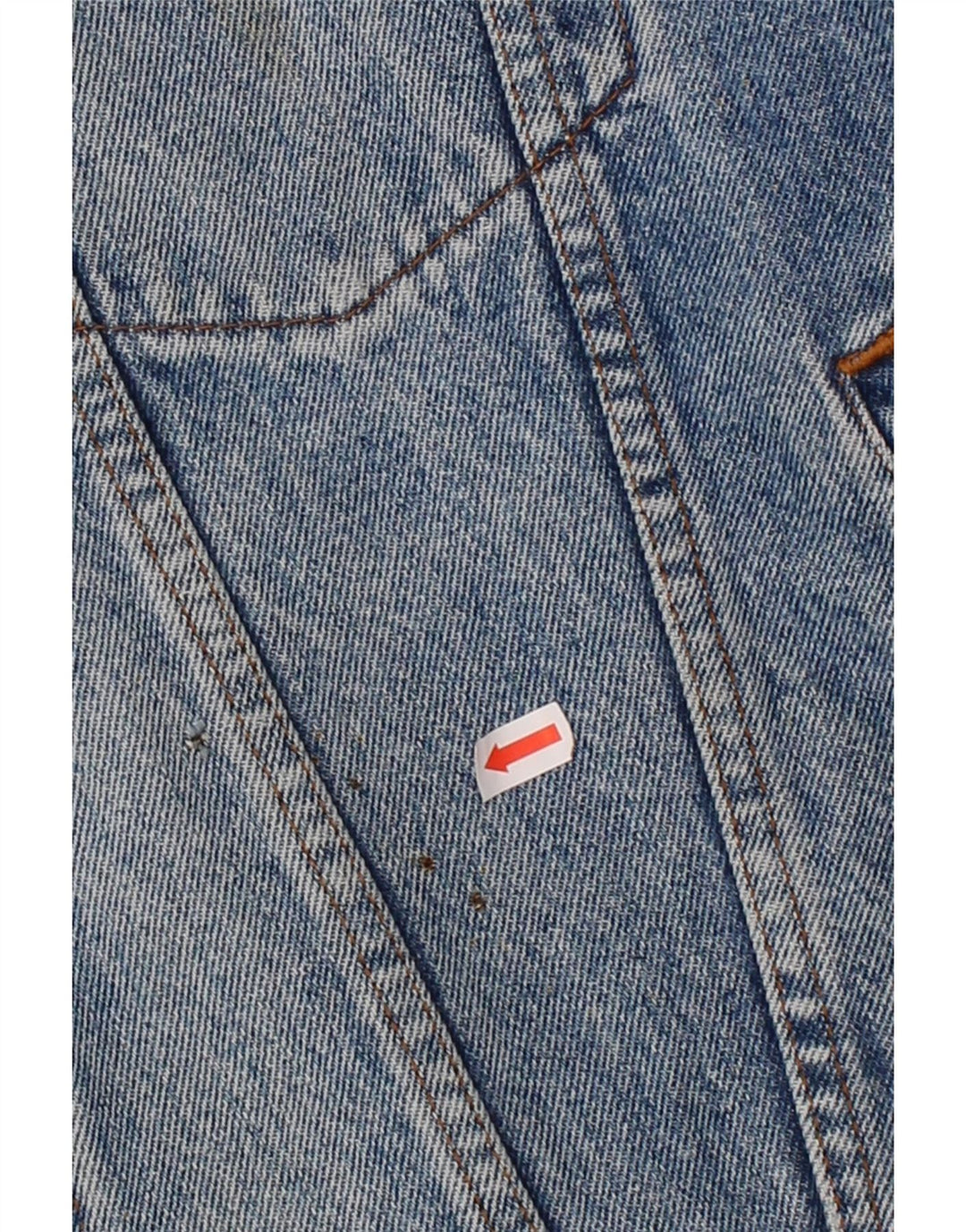 CASUCCI Mens Denim Jacket UK 40 Large Blue Cotton Vintage Casucci and Second-Hand Casucci from Messina Hembry 
