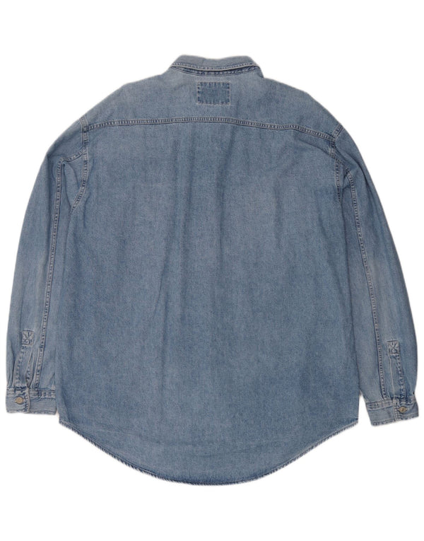 Levi's Herren-Jeanshemd XL aus blauer Baumwolle