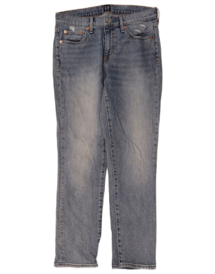Gap Damen Slim Jeans W26 L27 Blaue Baumwolle