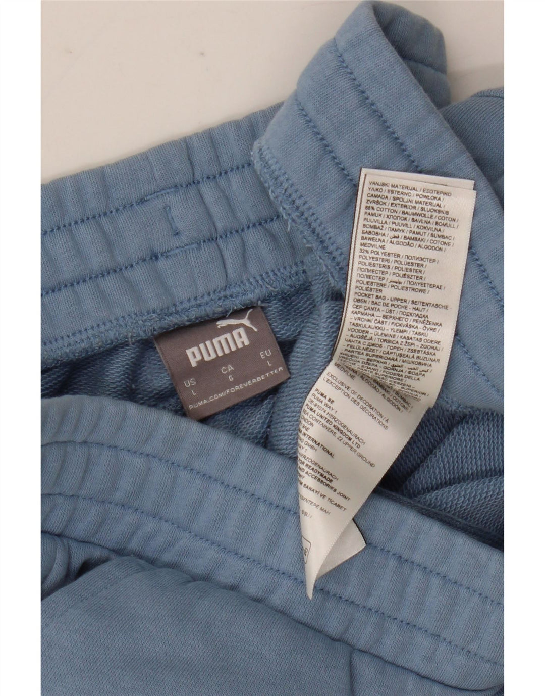 Puma Herren Graphic Sport Shorts Große blaue Baumwolle