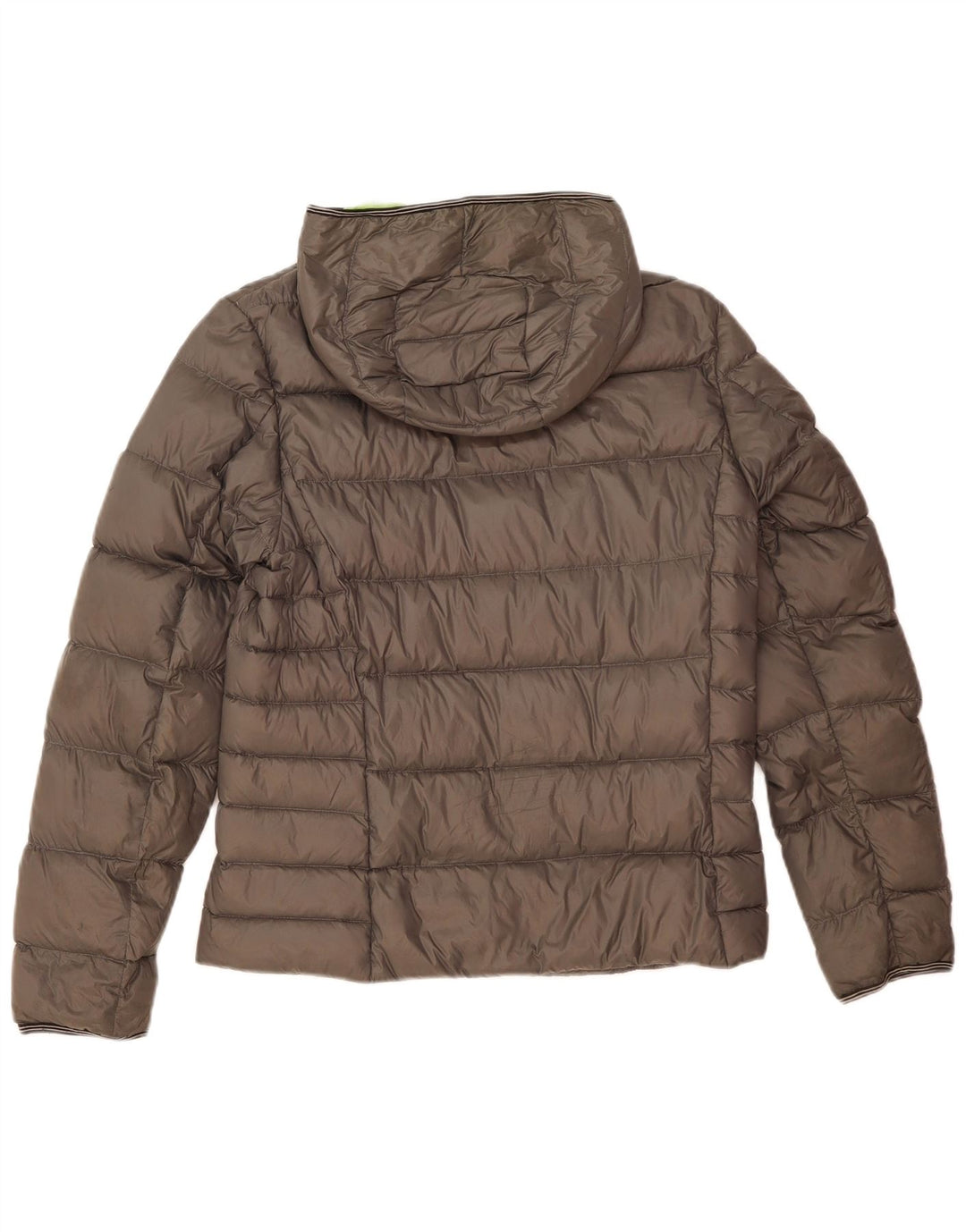 Fred Perry Herren-Jacke mit Kapuze, gepolstert, Größe 36, Grau