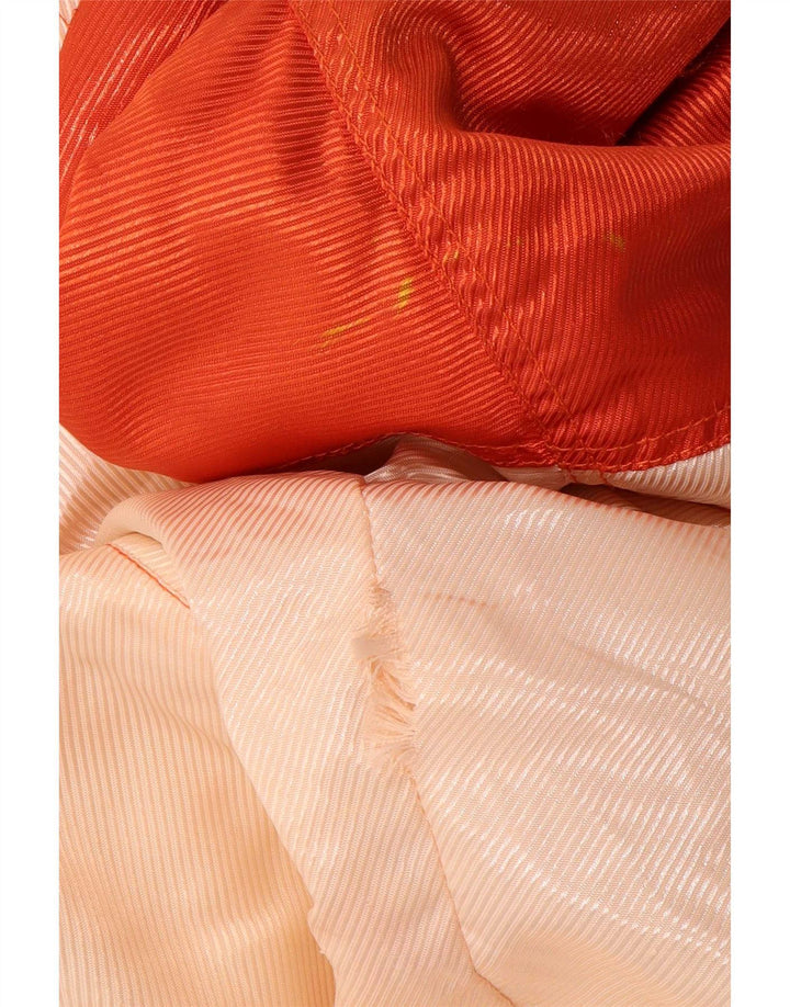 Vintage Herren Skijacke mit Kapuze UK 40 Large Orange Colourblock
