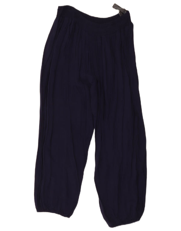 Marks & Spencer Damen Jogginghose, kurze Hose, Größe L, W30, L23, Marineblau