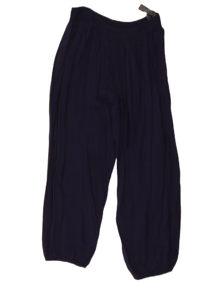 Marks & Spencer Damen Jogginghose, kurze Hose, Größe L, W30, L23, Marineblau