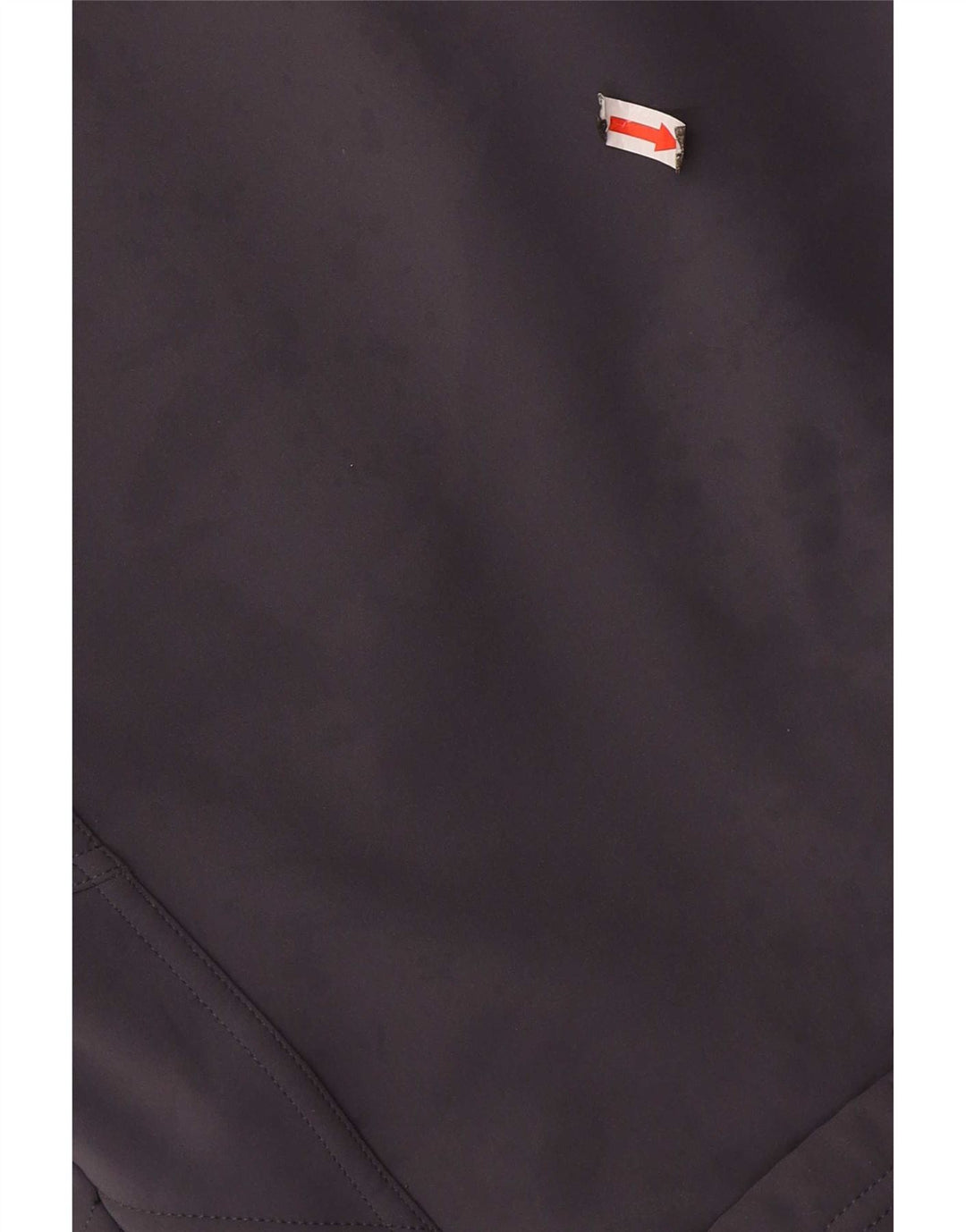 Asics Herren-Trainingsanzugoberteil mit Grafik, Größe S, Grau, Farbblock-Polyester