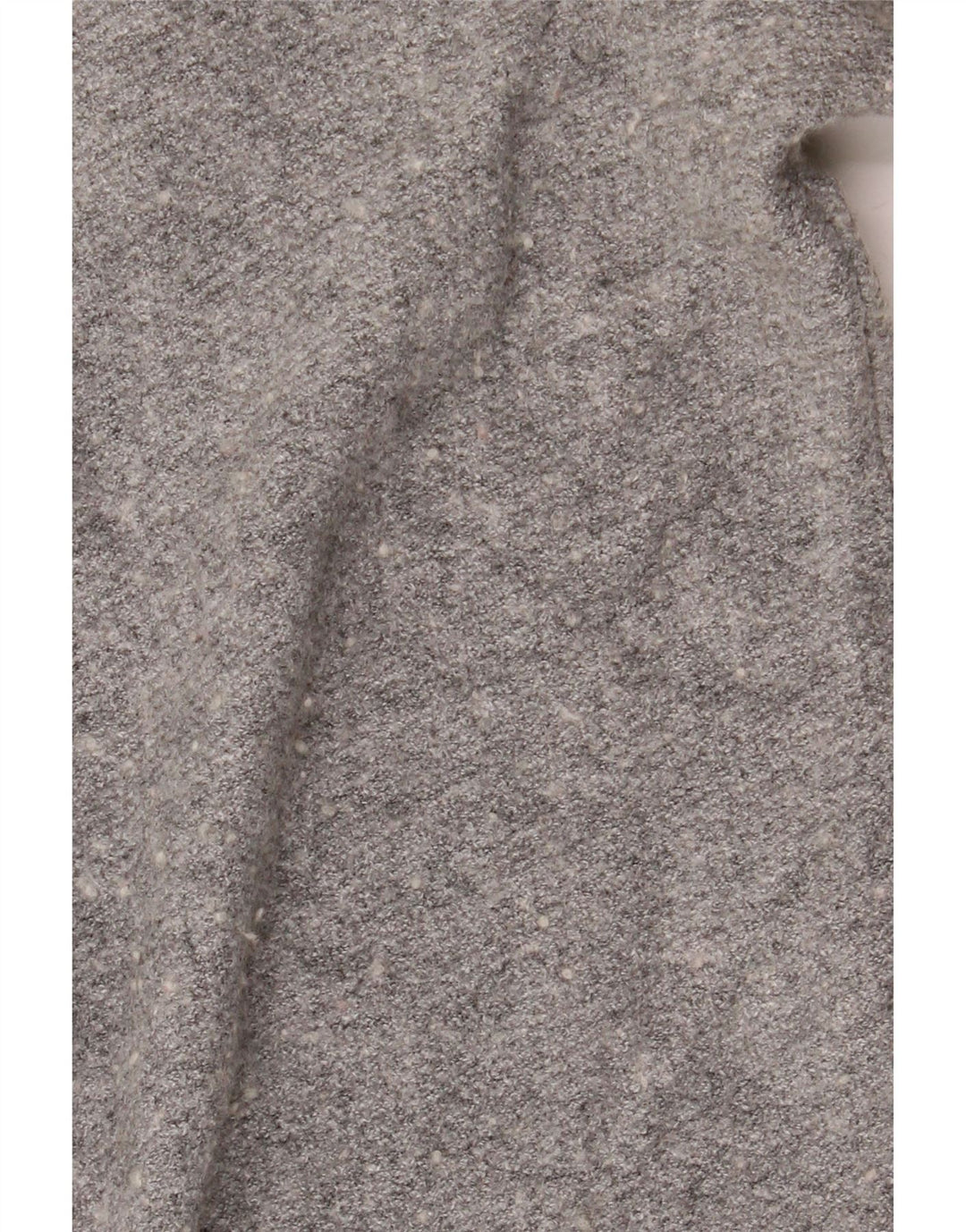 Superdry Damen-Strickjacke in Übergröße, offen, Gr. 2 2XS, Grau meliert