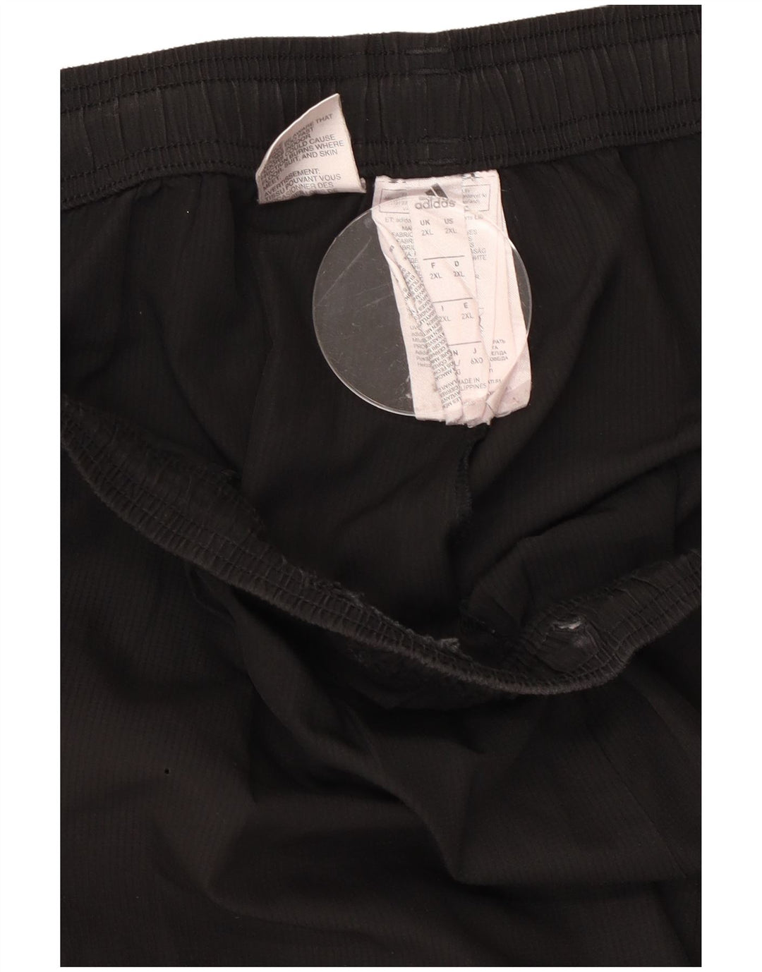 Adidas Herren Climalite Trainingshose 2XL Schwarz Polyester