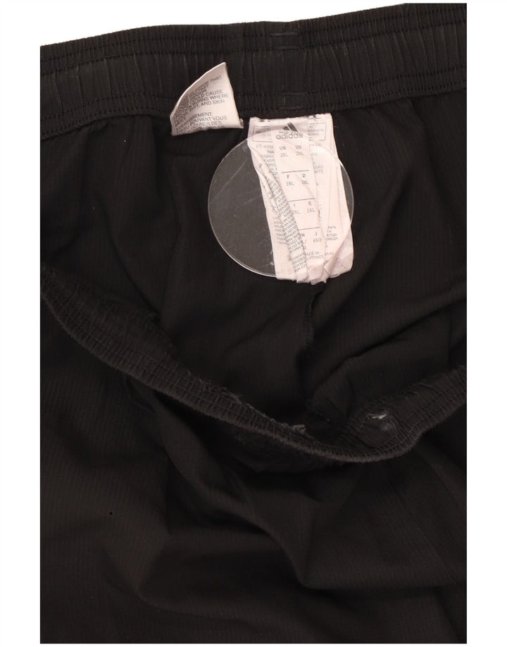 Adidas Herren Climalite Trainingshose 2XL Schwarz Polyester