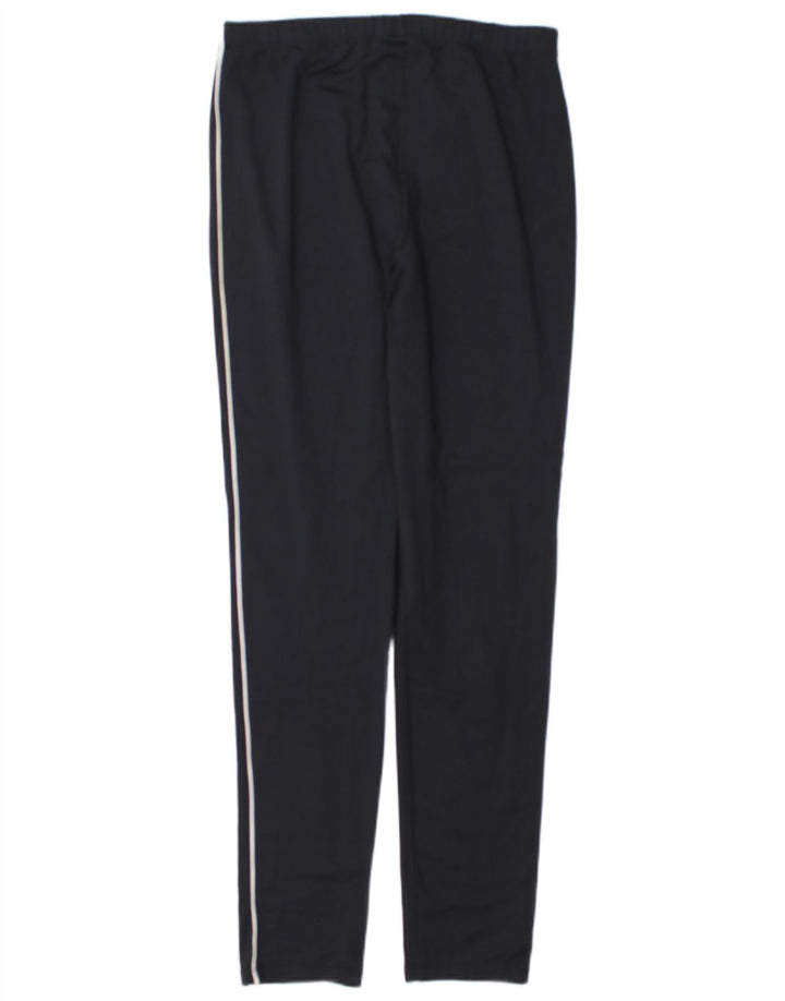 Marks & Spencer Damen Leggings UK 14 Medium Schwarz Polyamid