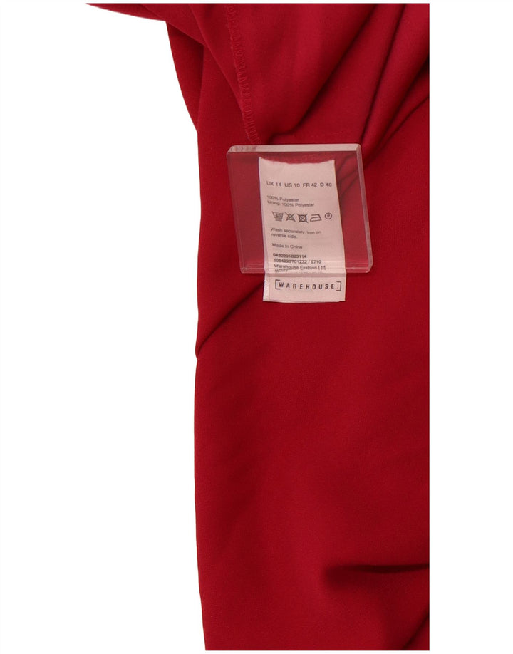 WAREHOUSE Damen-Overall, ärmellos, UK 14, Mittelrosa, Polyester