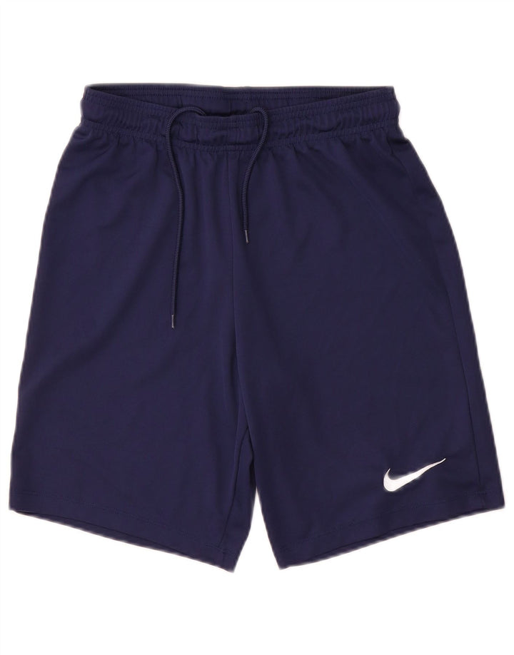 Nike Herren Dri Fit Sportshorts, Größe S, Marineblau, Polyester