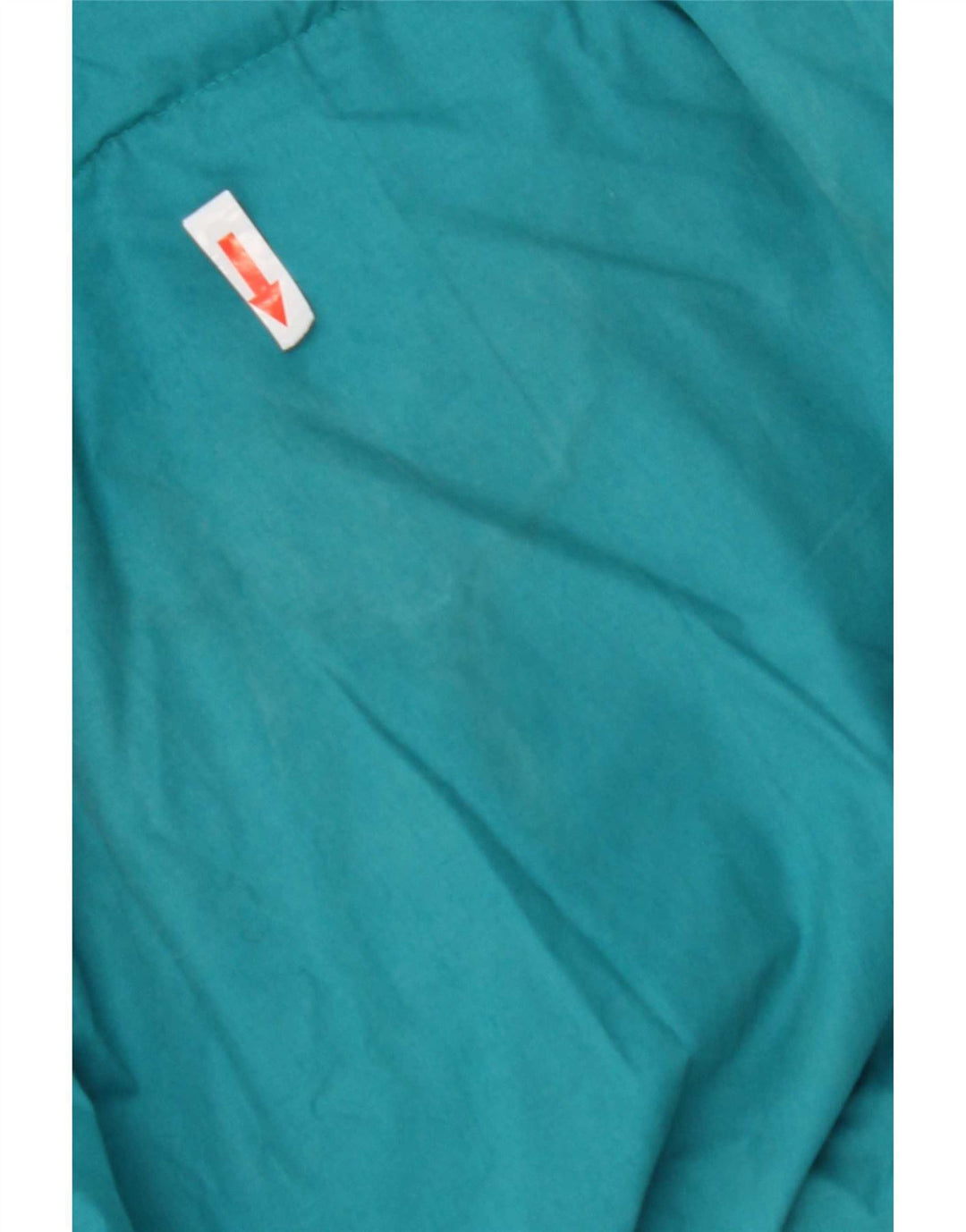 Vintage Herren Wattierte Jacke UK 42 XL Blau Colourblock Polyester