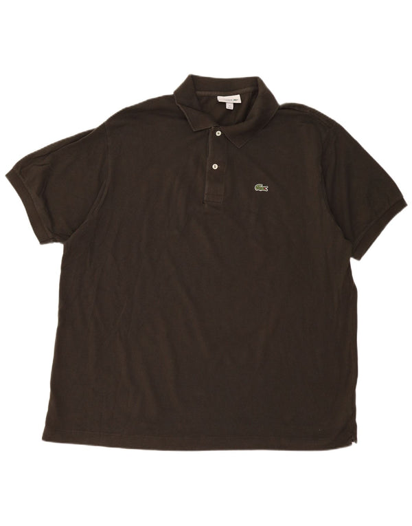 Lacoste Herren-Poloshirt mit klassischer Passform, Größe 8 3XL, Khaki, Baumwolle