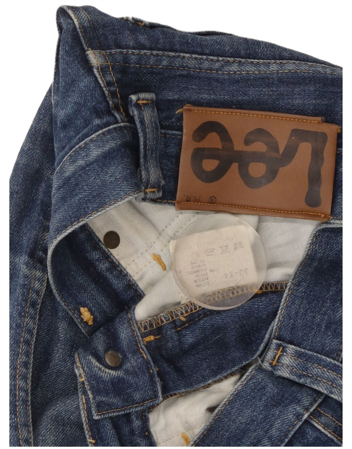 Lee Damen Slim Jeans W30 L31 Blaue Baumwolle