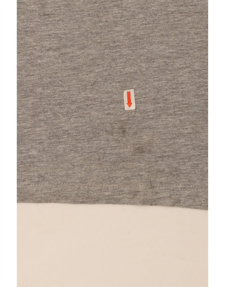 U.S. Polo Assn. Herren-T-Shirt-Oberteil, Größe S, Grau, Baumwolle