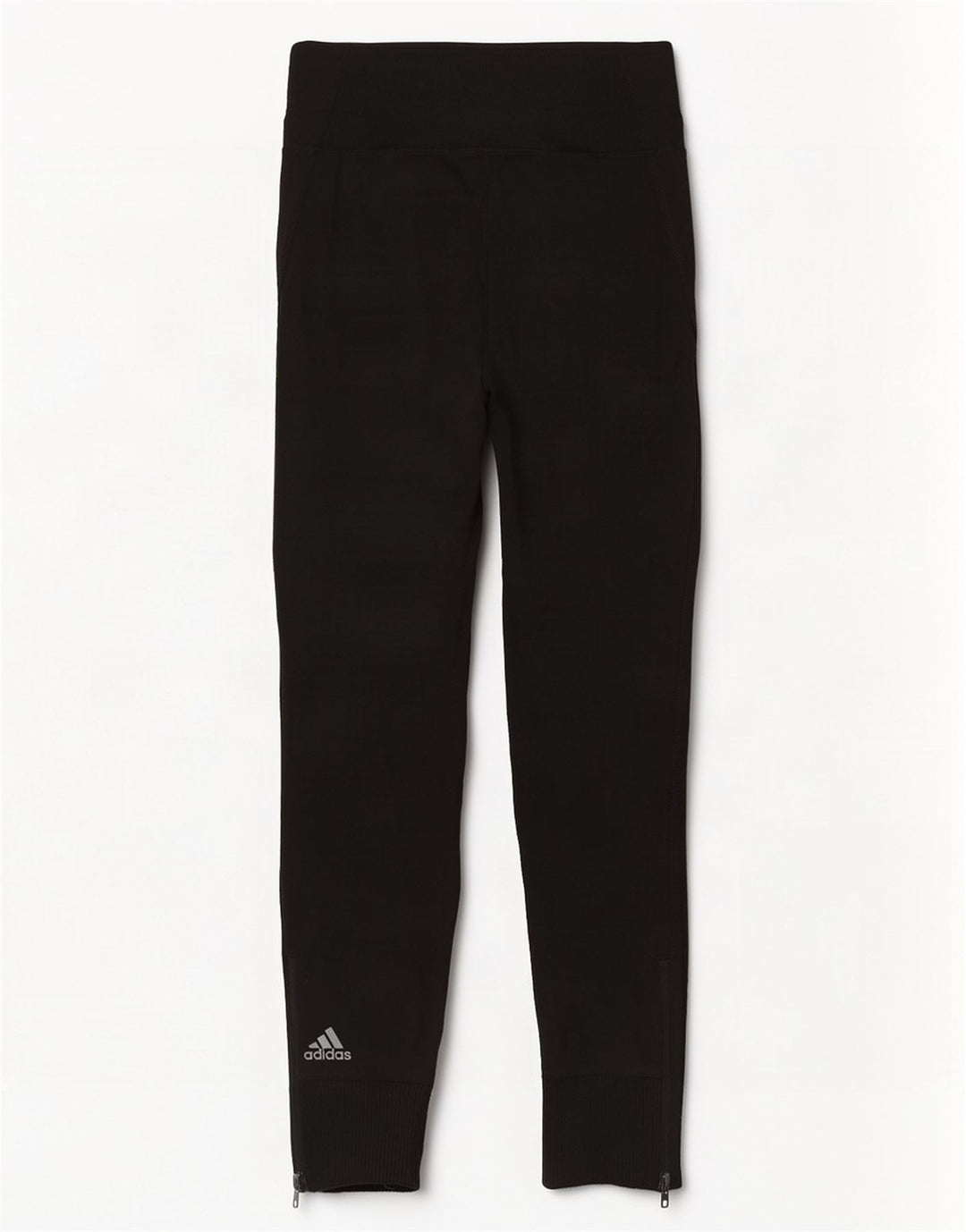 Adidas Damen Trainingshose UK 8/10 Small Schwarz Rayon