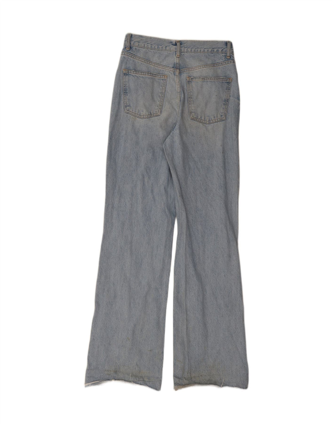 ZARA Womens Distressed Bootcut Jeans EU 40 Medium W30 L34 Blue Vintage Zara and Second-Hand Zara from Messina Hembry 