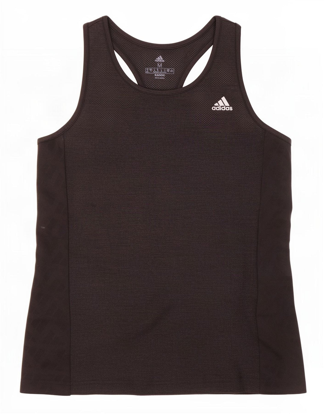 Adidas Damen Weste Top UK 12/14 Medium Schwarz