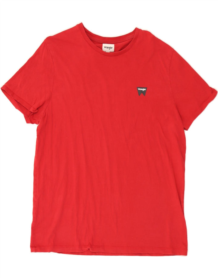 WRANGLER Mens T-Shirt Top XL Red Cotton Vintage Wrangler and Second-Hand Wrangler from Messina Hembry 