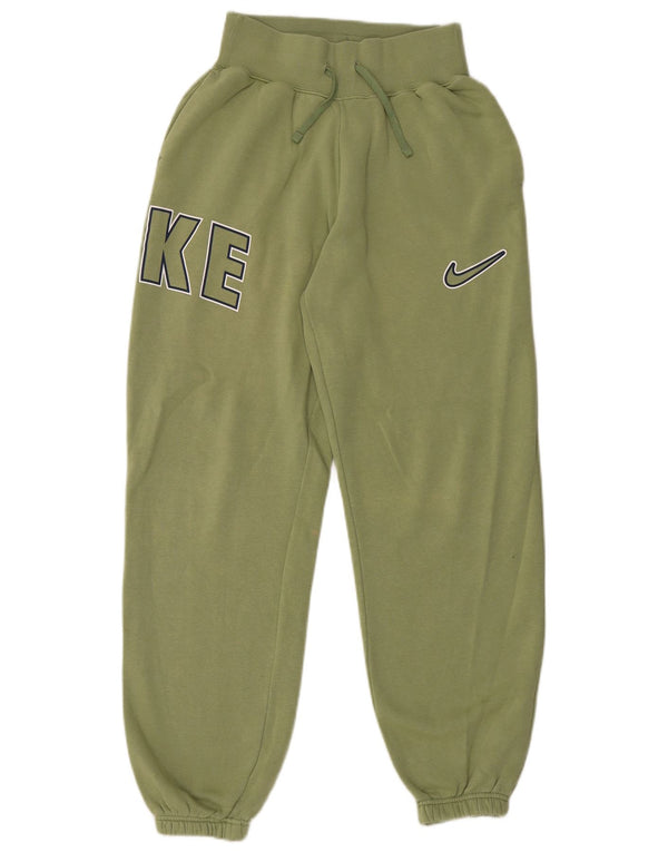 Nike Herren-Trainingshose mit Grafik, Jogginghose, XS, grüne Baumwolle