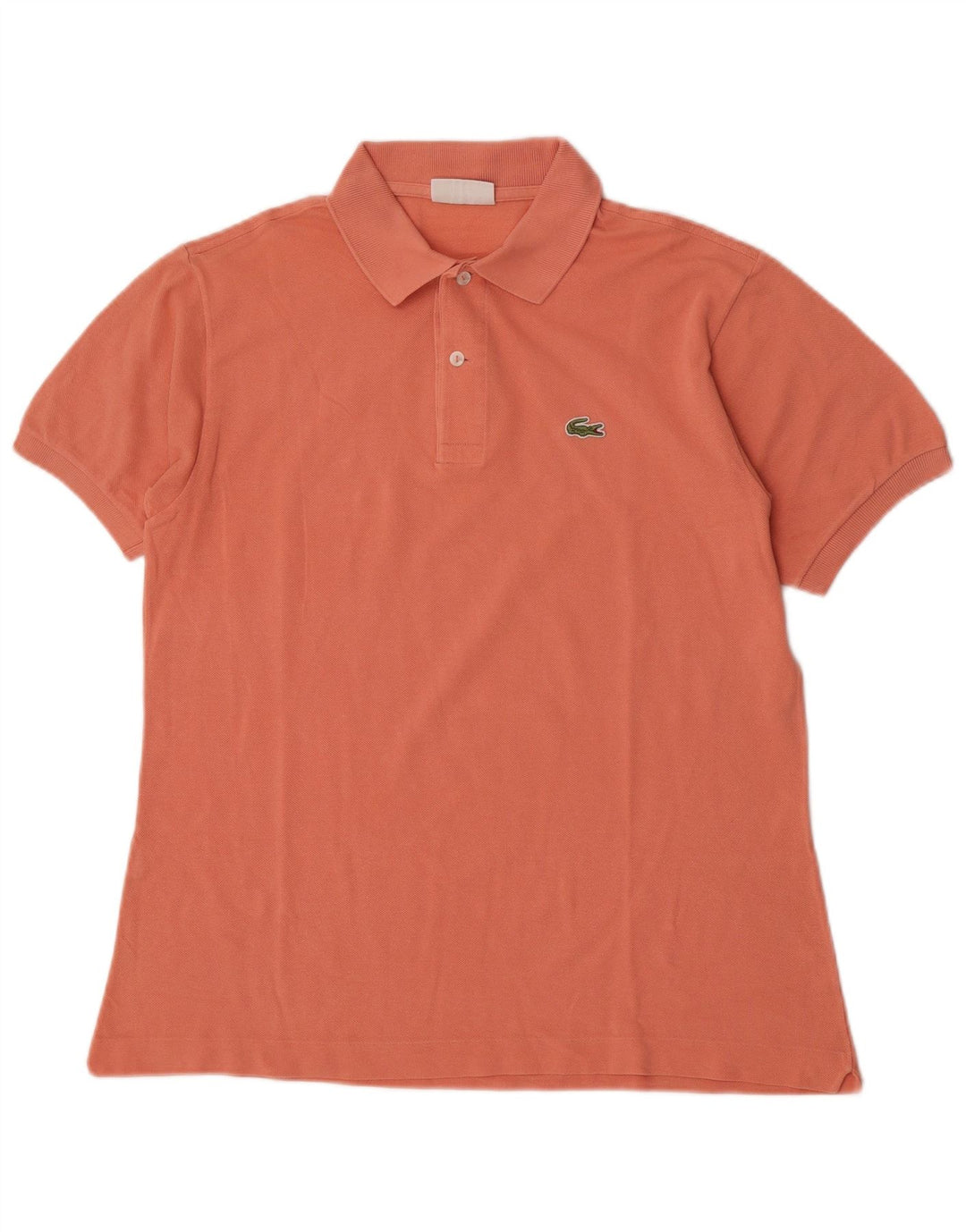 Lacoste Herren-Poloshirt, Größe 4, mittelrosa, Baumwolle