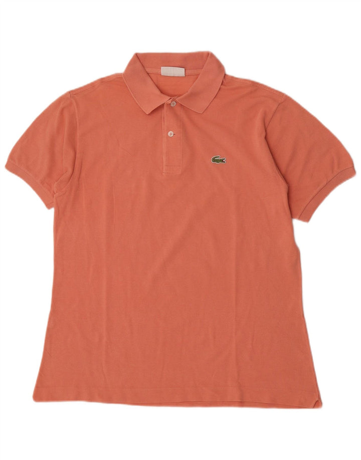 Lacoste Herren-Poloshirt, Größe 4, mittelrosa, Baumwolle