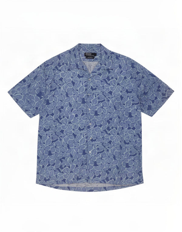 Polo Ralph Lauren Herren Caldwell Hawaii-Kurzarmhemd 2XL Blau geblümt