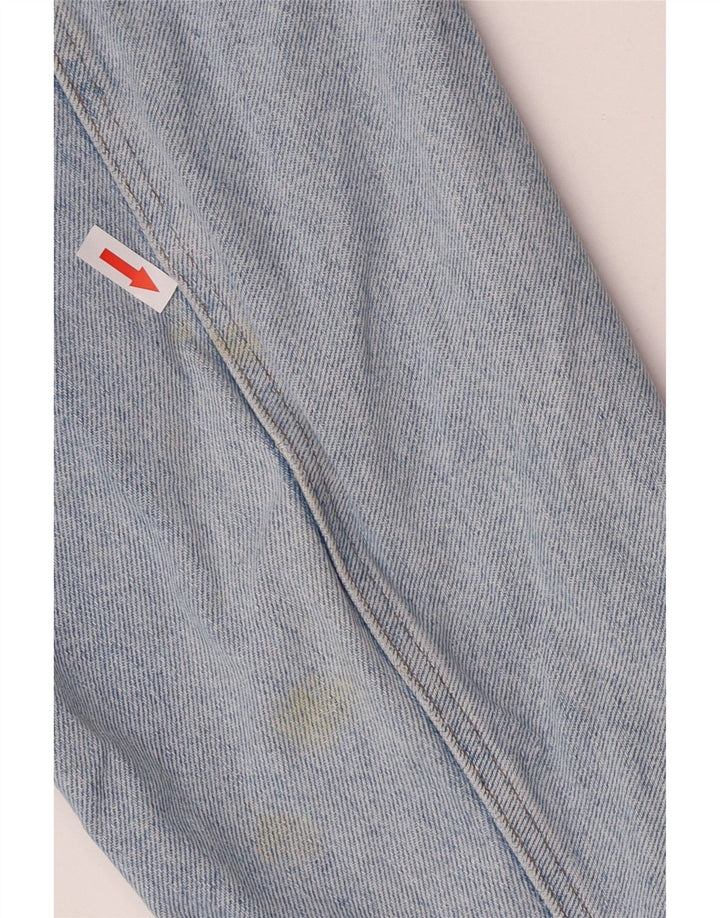 POP 84 Herren Jeansjacke UK 40 Large Blau
