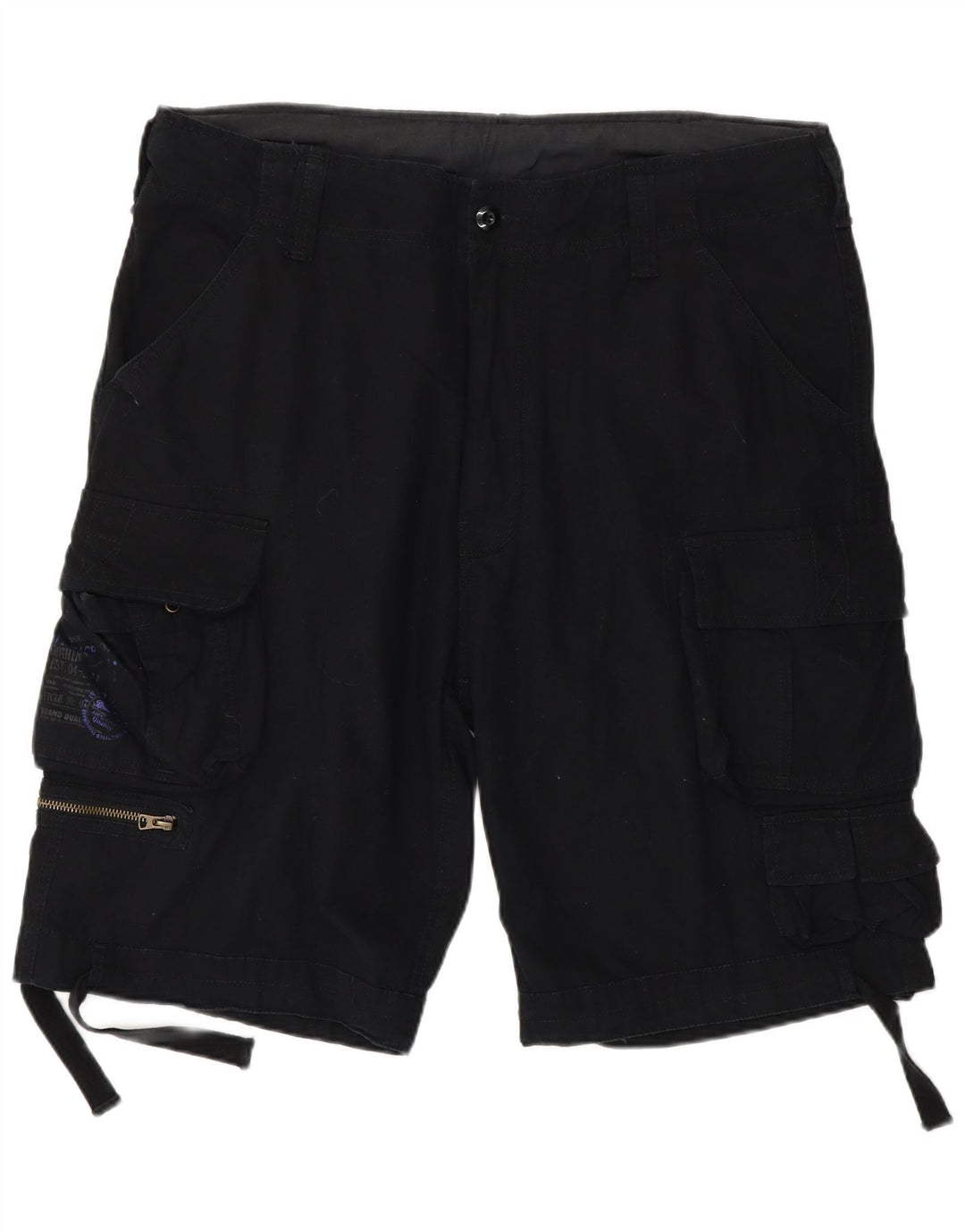 Brandit Herren Cargoshorts 2XL W42 Schwarze Baumwolle