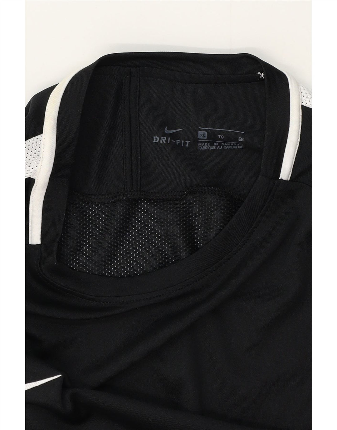 Nike Herren Dri Fit T-Shirt Top XL Schwarz